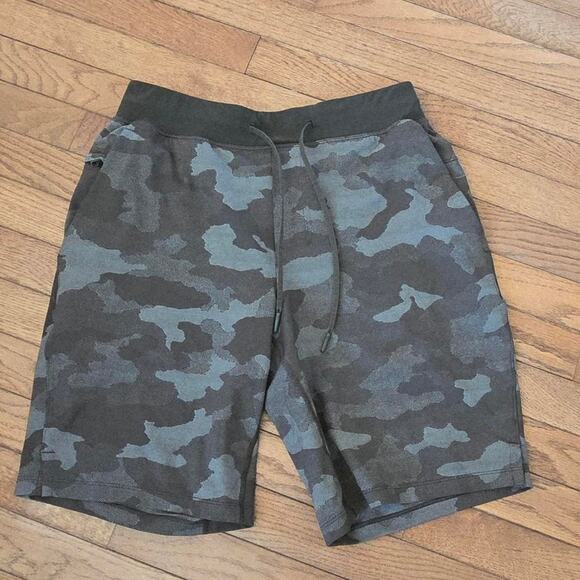 Lululemon Other - Lululemon THE short 9" unlined medium green camo